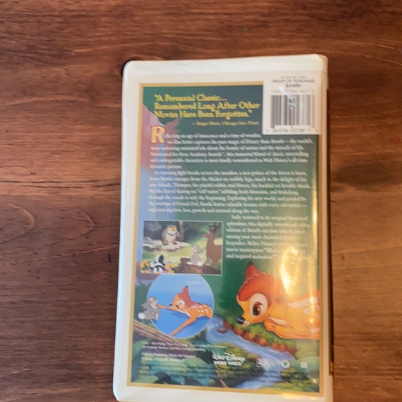 Walt Disney Bambi original VHS - Picture 3 of 4
